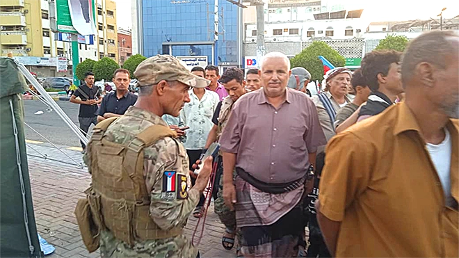 قائد شرطة كريتر العقيد نبيل عامر